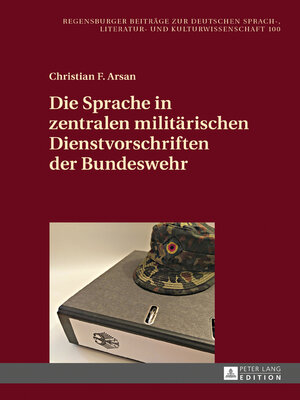 cover image of Die Sprache in zentralen militärischen Dienstvorschriften der Bundeswehr